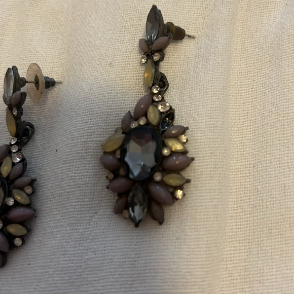 Dangle cluster earrings - Picture 6 of 6